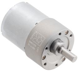 DC-motor med kuggväxel 12VDC 19:1 530rpm @ electrokit