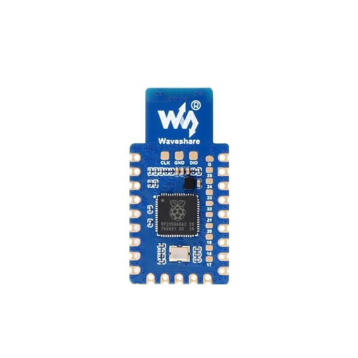 RP2350 4MB mini dev board USB-A @ electrokit (3 of 9)