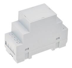 Kapsling f&ouml;r DIN-skena 2 modul @ electrokit