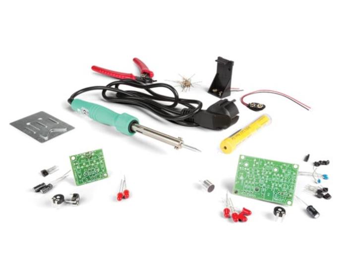 Kom igång med lödning kit - med 2 byggsatser @ electrokit (1 av 3)
