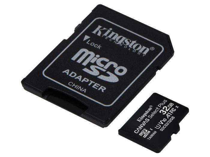 Minneskort microSDHC 32GB Klass 10 A1 - 2-pack @ electrokit (1 av 2)