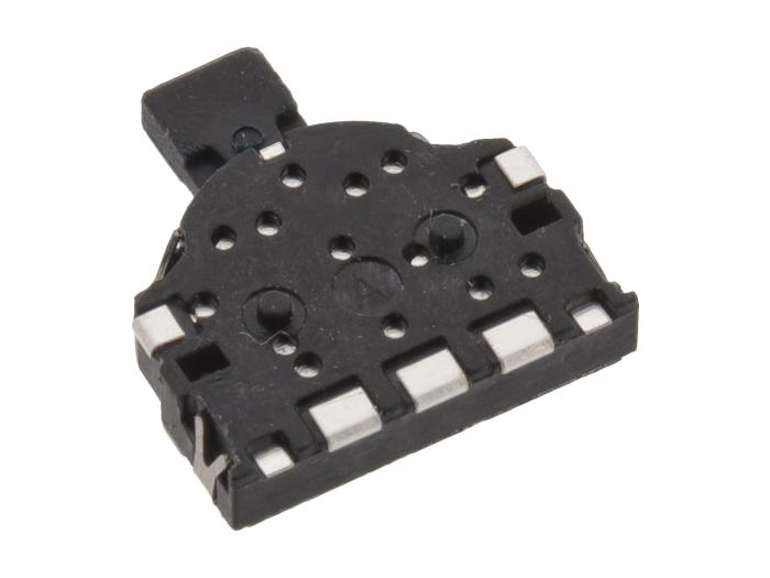 Navigeringsswitch 3-vägs SMD 12x12mm @ electrokit (2 av 2)