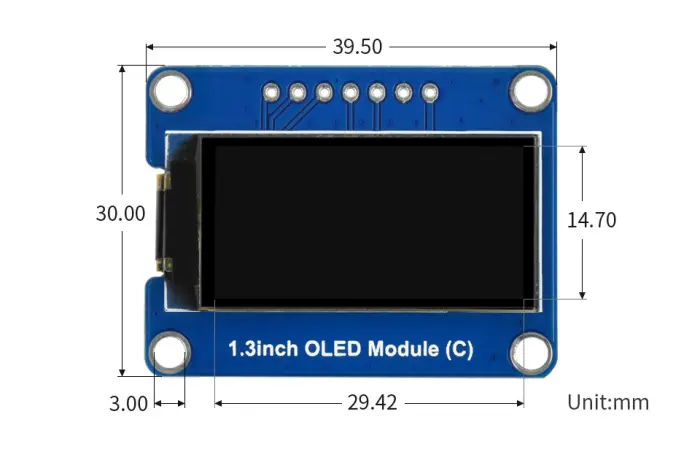 LCD OLED 1.3