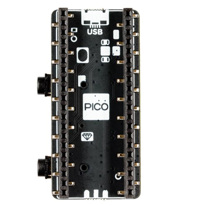 Ljudkort för Raspberry Pi Pico 32bit stereo DAC - I2C @ electrokit (3 av 4)