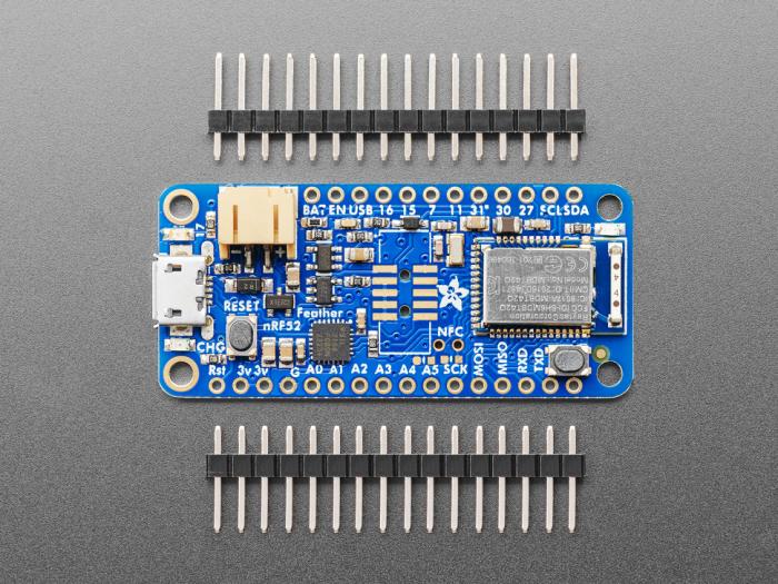 Adafruit Feather nRF52 Bluefruit LE - nRF52832 @ electrokit (3 av 9)
