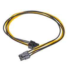 Kabel PCIe 6-pin hona till hona 0.4m @ electrokit