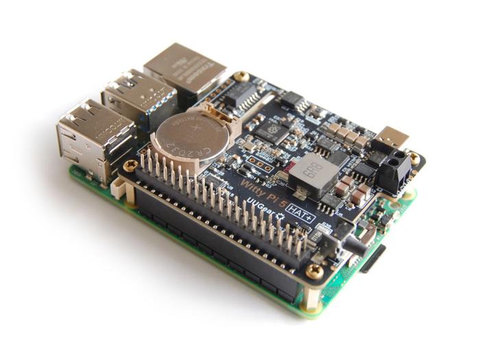 Witty Pi 5 RTC och strömhantering för Raspberry Pi 5 @ electrokit (3 av 6)