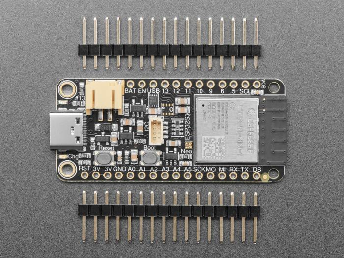 ESP32-S3 Adafruit Feather 4MB med 2MB PSRAM och Qwiic @ electrokit (4 av 6)