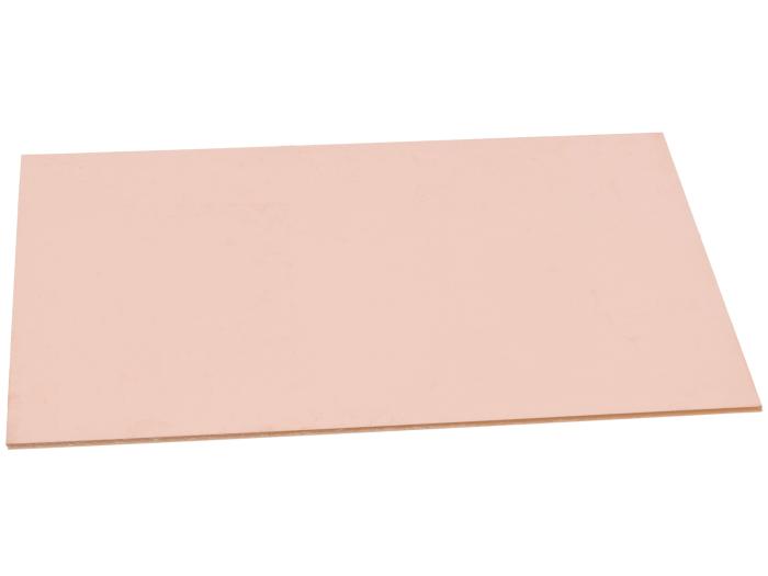 Kopparlaminat enkelsidigt FR2 1.5mm 35u 100x160mm @ electrokit (1 av 2)