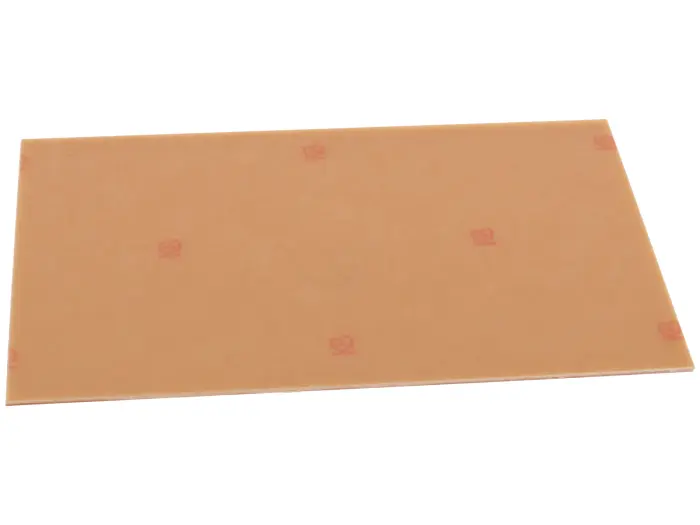 PCB FR2 1.5mm 35u 100x160mm single @ electrokit (2 of 2)