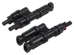 MC4 splitter 2x male + 2x female @ electrokit