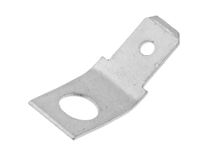 Spade connector 6.3x0.8mm M5 45° @ electrokit (1 of 1)