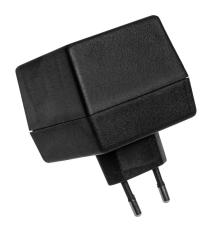 Power supply enclosure 58x73x52mm ABS @ electrokit