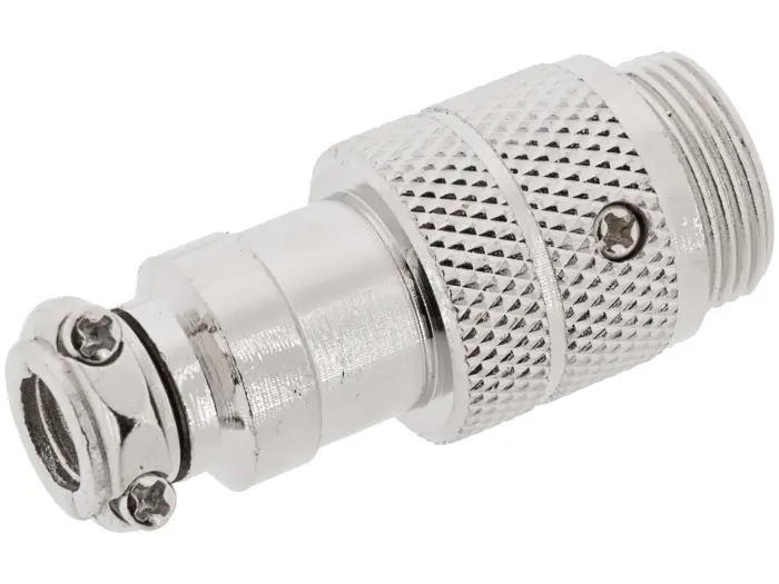 Kontakt GX16 plugg 8-pol kabel @ electrokit (2 av 3)