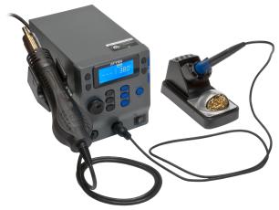 Hot Air Station and Soldering Station 2-in-1 800W ST-8802 @ electrokit