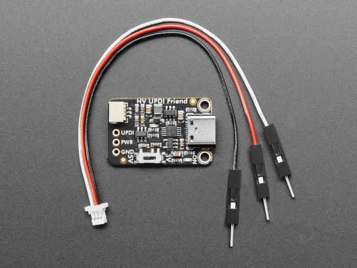 Adafruit High Voltage UPDI Friend - USB Serial UPDI Programmer @ electrokit (3 av 5)