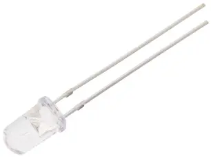 LED UV-A 5mm 3-3.8V 20mA 370-380nm 60 gr @ electrokit