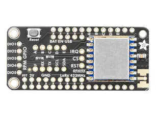 Adafruit LoRa Radio FeatherWing - RFM95W 433 MHz @ electrokit