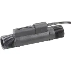 Flödessensor för vatten SPST-NO 0.6L/min 3/8" @ electrokit
