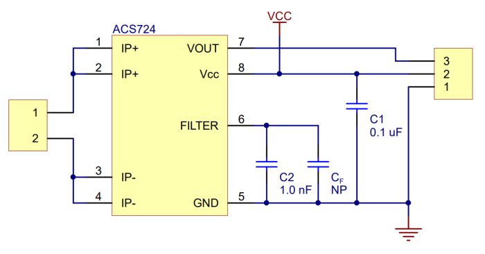 Current sensor ACS724 5A @ electrokit (6 of 7)