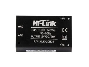 Switchat n&auml;taggregat AC/DC 24V 0.83A 20W - PCB @ electrokit