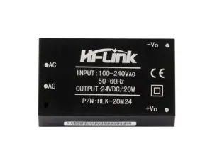 Switchat n&auml;taggregat AC/DC 24V 0.83A 20W - PCB @ electrokit