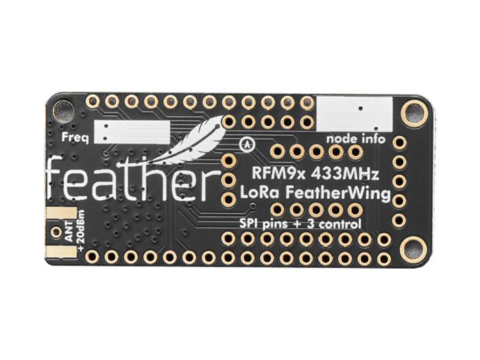 Adafruit LoRa Radio FeatherWing - RFM95W 433 MHz @ electrokit (2 of 7)