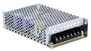 Switchat nätaggregat 24V 4.5A 108W Mean Well RS-100-24 @ electrokit