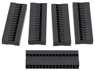 Kontakthus 2.54mm 2x16-pol 5-pack @ electrokit