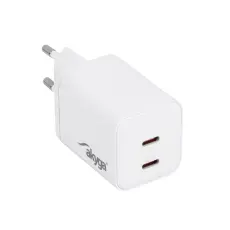 Dual USB-C PD GaN laddare 45W @ electrokit
