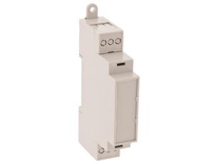 Kapsling f&ouml;r DIN-skena 1 modul @ electrokit