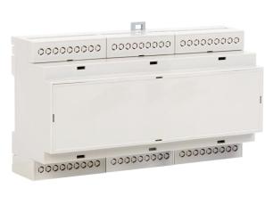 Kapsling f&ouml;r DIN-skena 9 modul @ electrokit