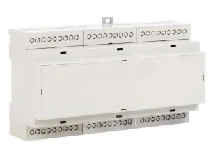 Kapsling f&ouml;r DIN-skena 9 modul @ electrokit