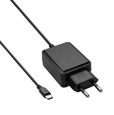 USB-C power adapter 15W 5V 3A 1m @ electrokit