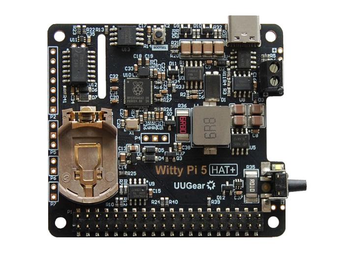 Witty Pi 5 RTC och strömhantering för Raspberry Pi 5 @ electrokit (4 av 6)