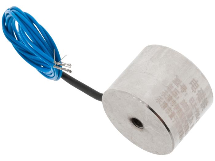 Elektromagnet ø25x20mm 5kg @ electrokit (2 av 2)