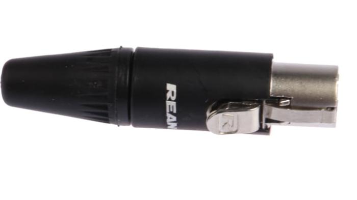 XLR Mini 4-pol hona @ electrokit (2 av 2)
