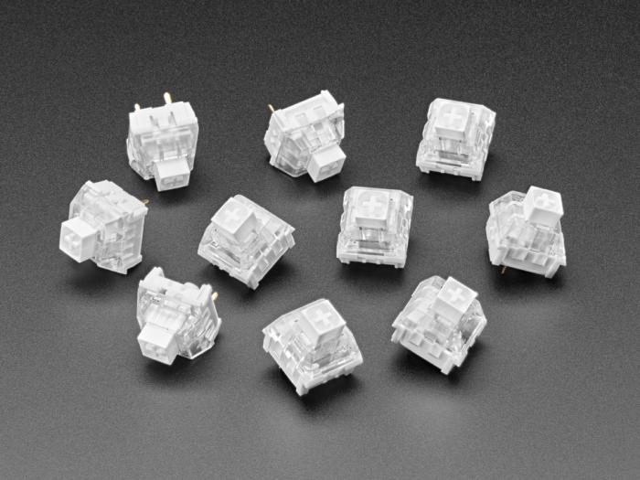 MX White Kailh switch PCB - 10 pcs @ electrokit (2 of 2)