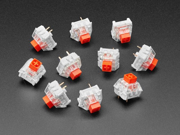 MX röd Kailh switch PCB - 10-pack @ electrokit (2 av 2)