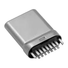 USB-C hane 14-pin rak @ electrokit