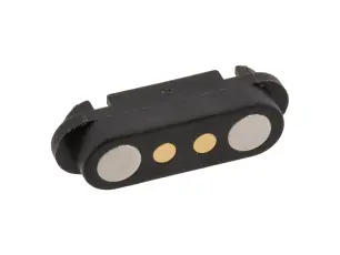 2-pin female magnetic pogo-pin connector @ electrokit