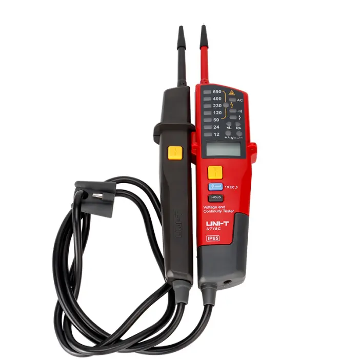 Spänningsprovare AC/DC 12-690V Uni-T UT18C @ electrokit (1 av 4)