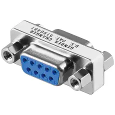 Könbytare D-SUB DB9 hona/hona @ electrokit