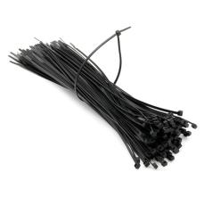 Cable tie 300 x 3.6mm polyamide &oslash;max 83mm black 100-pcs @ electrokit