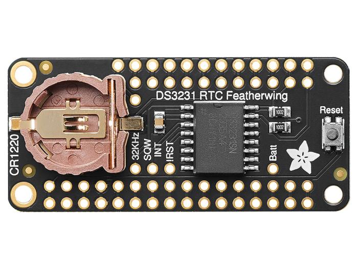 DS3231 Precision RTC FeatherWing @ electrokit (1 av 5)