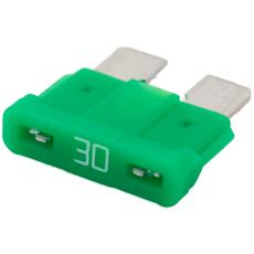 Flatsäkring 30A 32VDC - MIDI ATO ATC grön @ electrokit