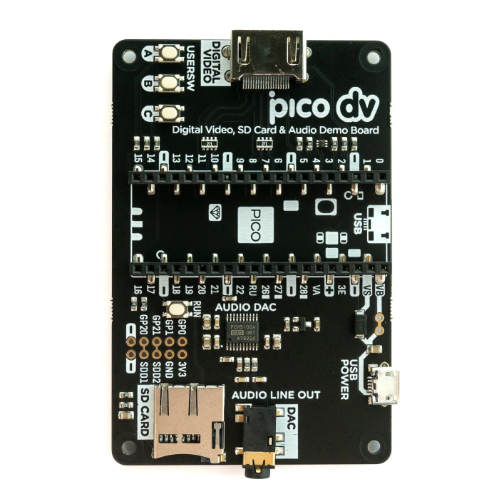 Pico DVI Demo Base @ electrokit (1 av 3)