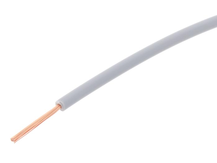 Kopplingskabel RK1.0 H05V-K grå 300/500V @ electrokit (1 av 1)
