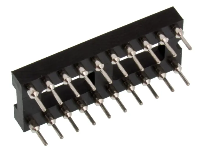 DIL-socket lathed 20-pin @ electrokit (2 of 2)