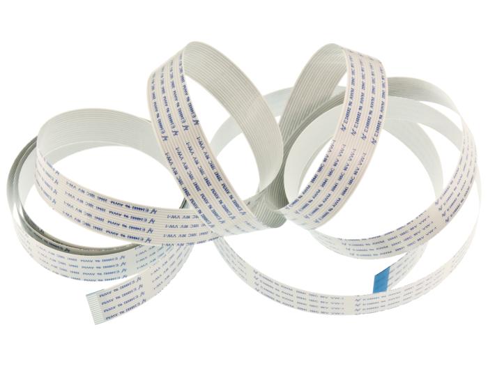 FPC 15-pol flexibel flatkabel - 2m @ electrokit (1 av 1)